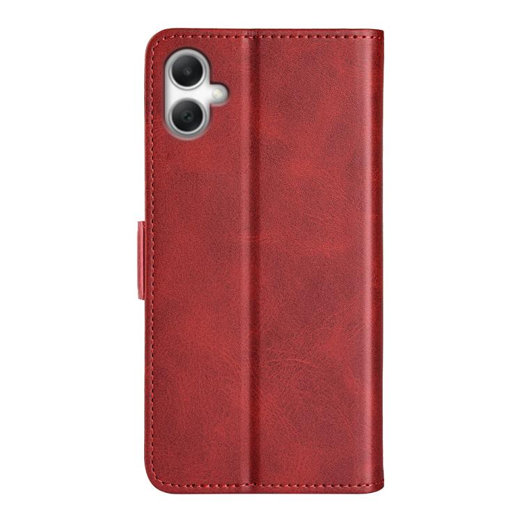 For Samsung Galaxy A07 4G Dual-side Magnetic Buckle Horizontal Flip Leather Phone Case
