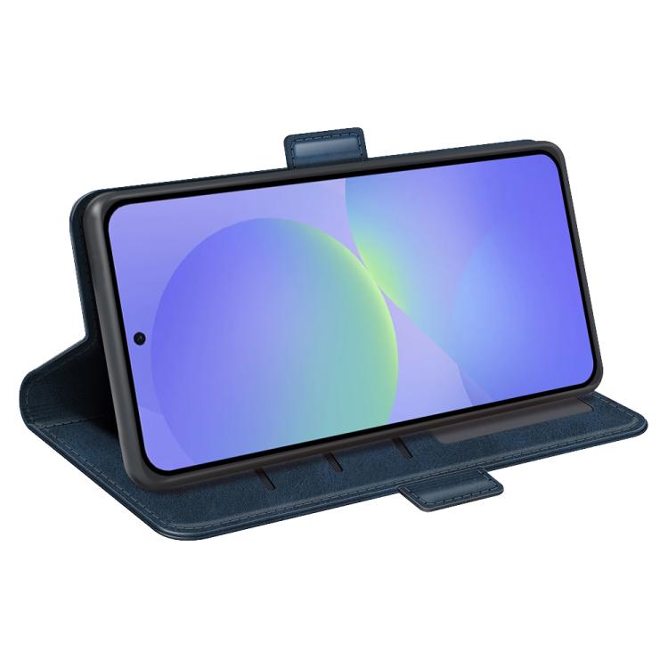 For Samsung Galaxy A37 5G Dual-side Magnetic Buckle Horizontal Flip Leather Phone Case