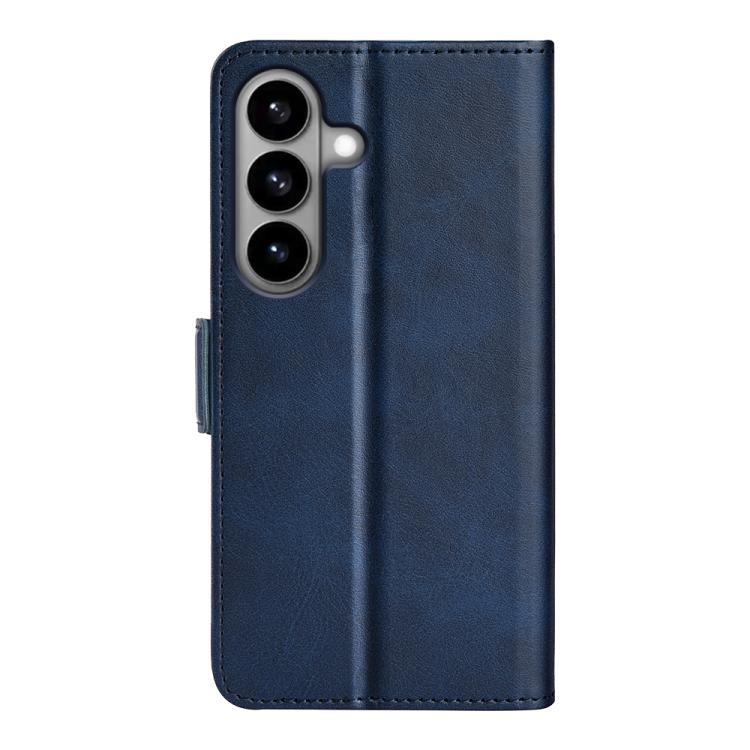 For Samsung Galaxy S26 5G Dual-side Magnetic Buckle Horizontal Flip Leather Phone Case