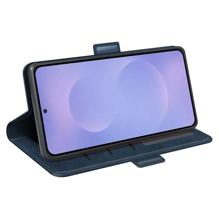 For Samsung Galaxy S26 5G Dual-side Magnetic Buckle Horizontal Flip Leather Phone Case
