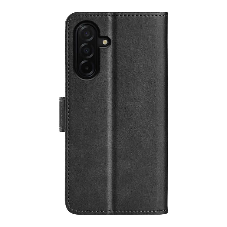 For Samsung Galaxy A27 5G Dual-side Magnetic Buckle Horizontal Flip Leather Phone Case