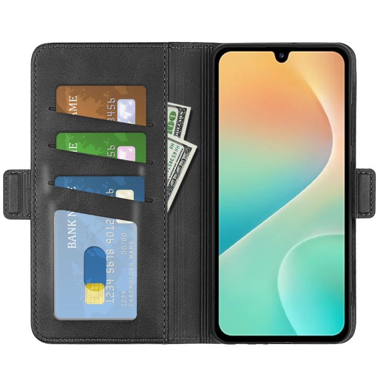 For Samsung Galaxy M36 5G / F36 5G Dual-side Magnetic Buckle Horizontal Flip Leather Phone Case