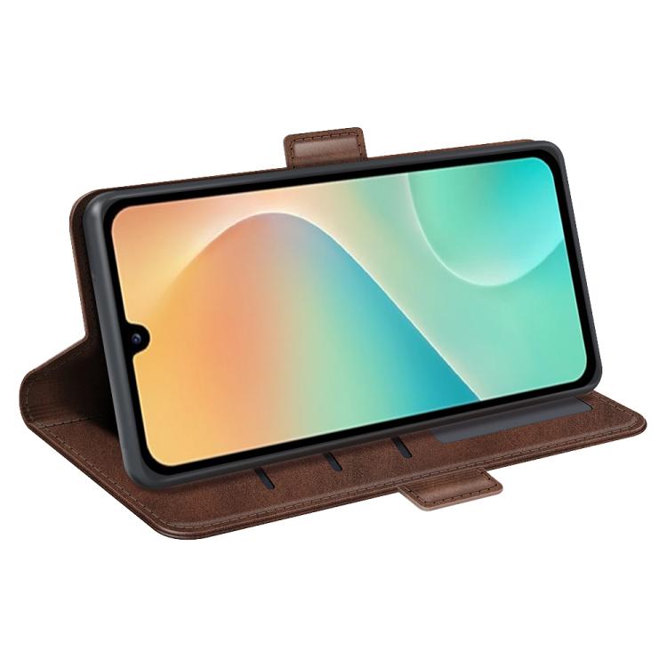 For Samsung Galaxy M36 5G / F36 5G Dual-side Magnetic Buckle Horizontal Flip Leather Phone Case