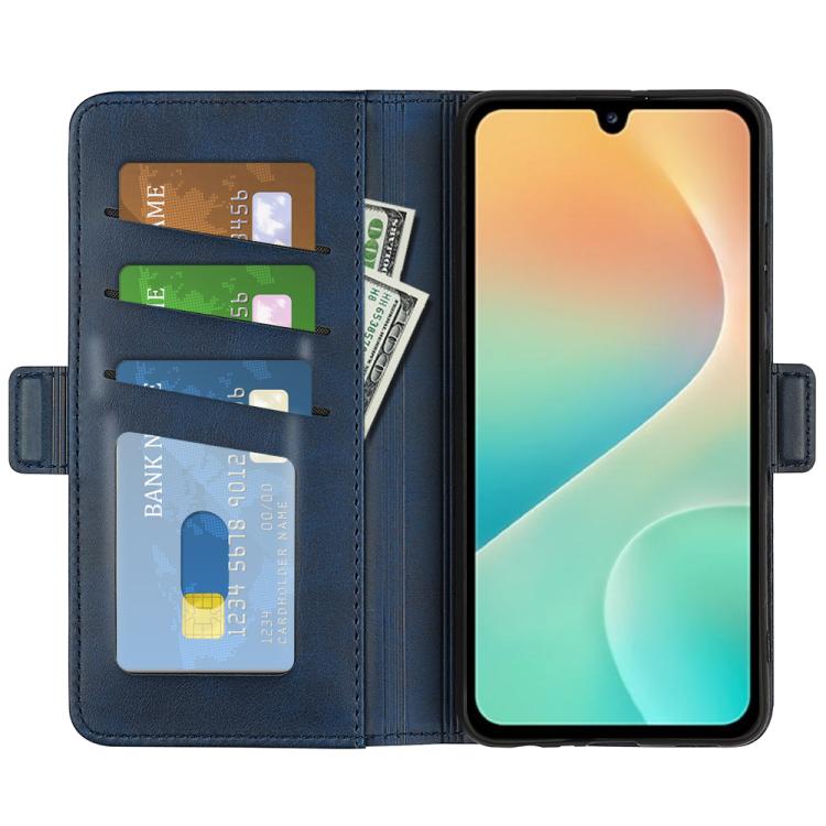 For Samsung Galaxy M36 5G / F36 5G Dual-side Magnetic Buckle Horizontal Flip Leather Phone Case