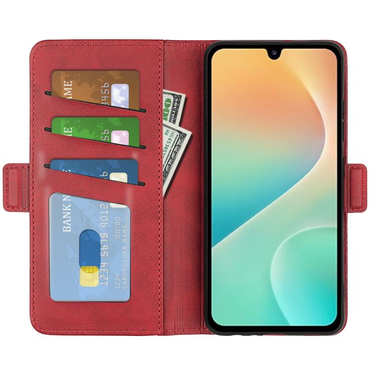 For Samsung Galaxy M36 5G / F36 5G Dual-side Magnetic Buckle Horizontal Flip Leather Phone Case