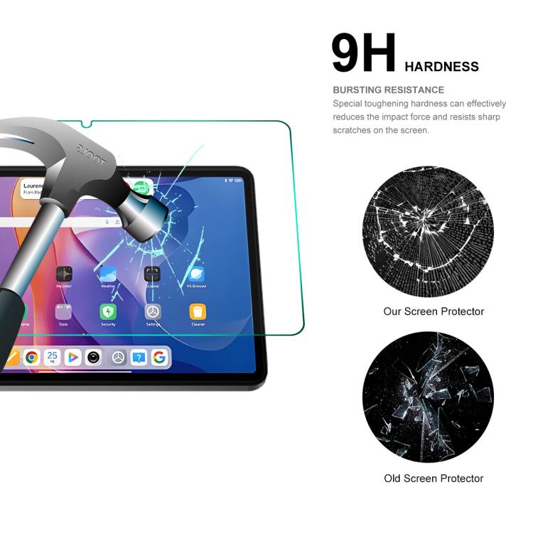 For Redmi Pad 2 11.0 2pcs ENKAY Hat-Prince 0.33mm Explosion-proof Tempered Glass Film