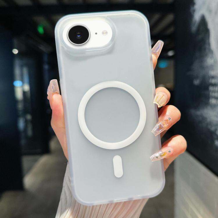 For iPhone 17e / 16e Transparent TPU Hybrid PC Magsafe Phone Case