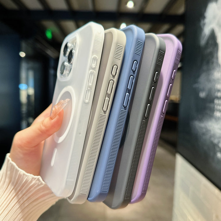 For iPhone 16 Pro Max Transparent TPU Hybrid PC Magsafe Phone Case