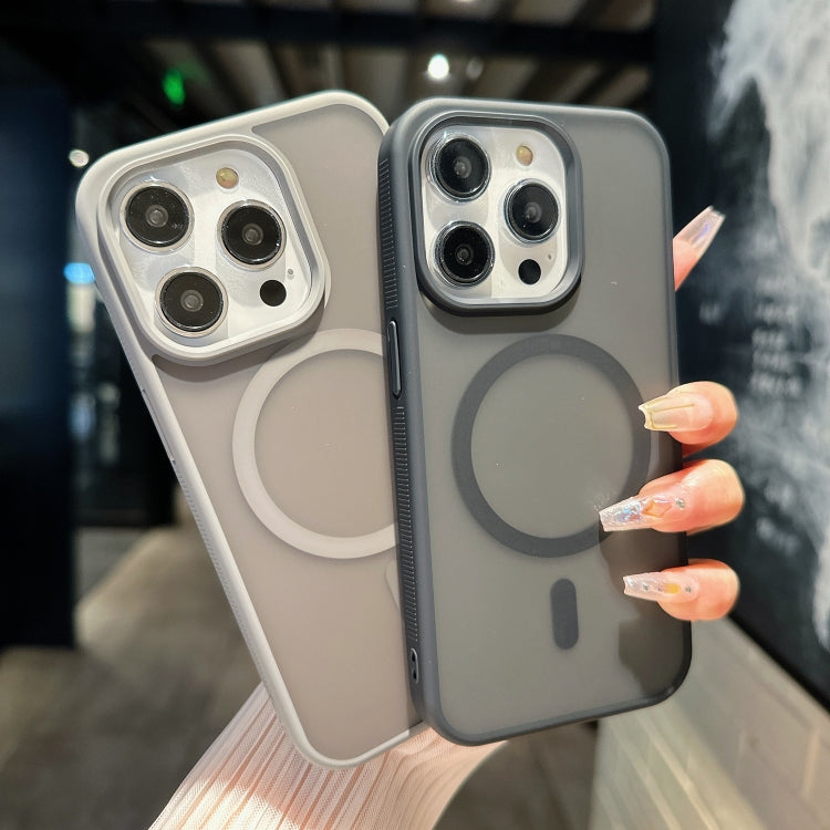For iPhone 16 Pro Max Transparent TPU Hybrid PC Magsafe Phone Case