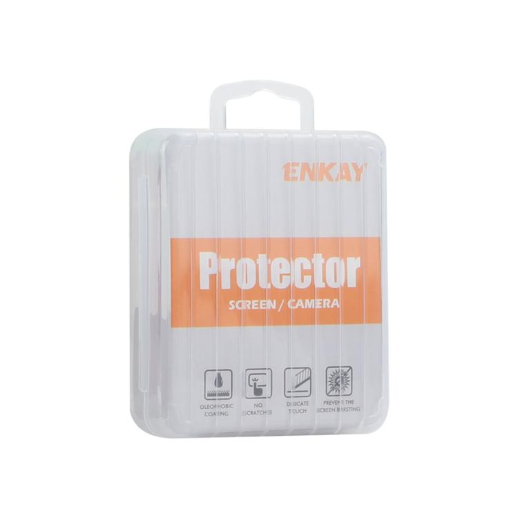 For iPhone 17 Pro / 17 Pro Max ENKAY AR Anti-reflection Individual Diamond Ring Camera Lens Glass Full Film