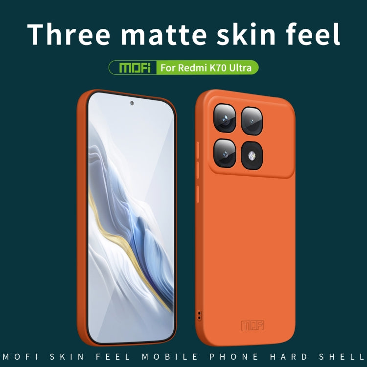 For Xiaomi Redmi K70 Ultra MOFI Qin Series Skin Feel All-inclusive PC Phone Case