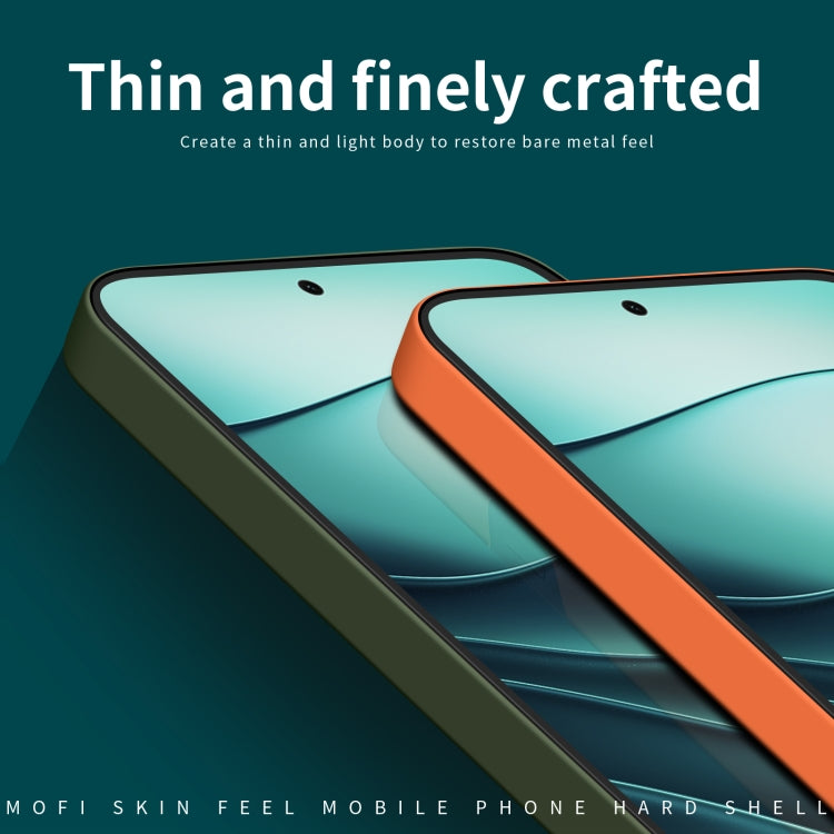 For Xiaomi Redmi Note 14 5G MOFI Qin Series Skin Feel All-inclusive PC Phone Case