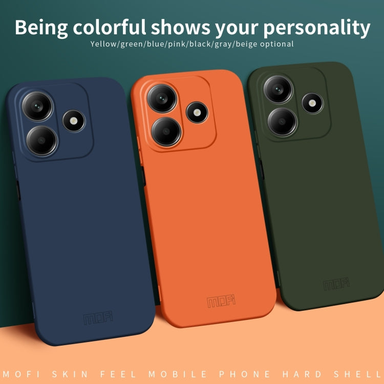 For Xiaomi Redmi Note 14 5G MOFI Qin Series Skin Feel All-inclusive PC Phone Case