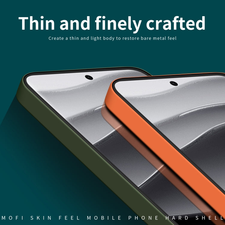 For Xiaomi Redmi Note 14 Pro+ 5G MOFI Qin Series Skin Feel All-inclusive PC Phone Case