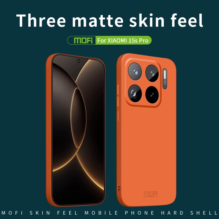 For Xiaomi 15s Pro MOFI Qin Series Skin Feel All-inclusive PC Phone Case