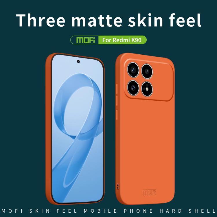 For Redmi K90 / Poco F8 Pro MOFI Qin Series Skin Feel All-inclusive PC Phone Case