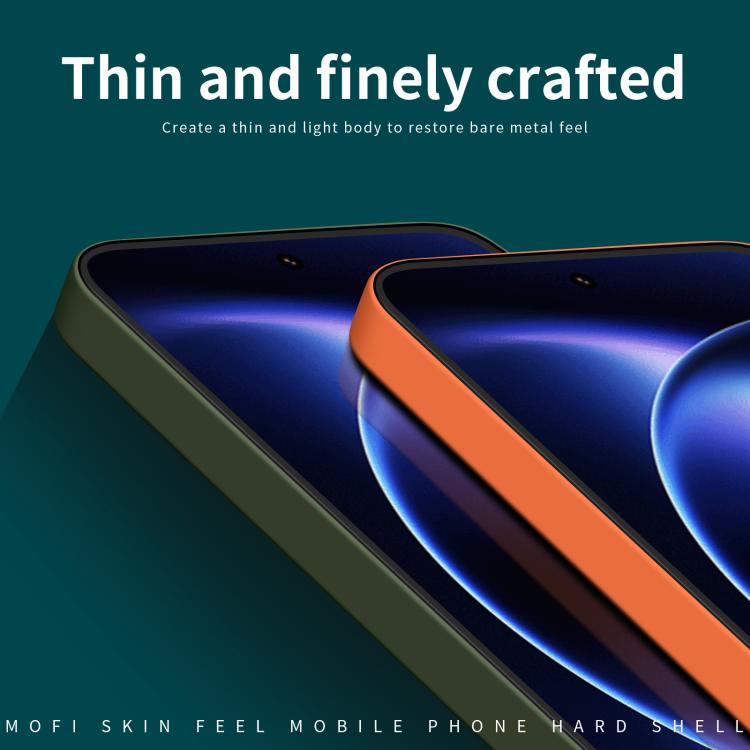 For Xiaomi 17 Ultra MOFI Qin Series Skin Feel All-inclusive PC Phone Case