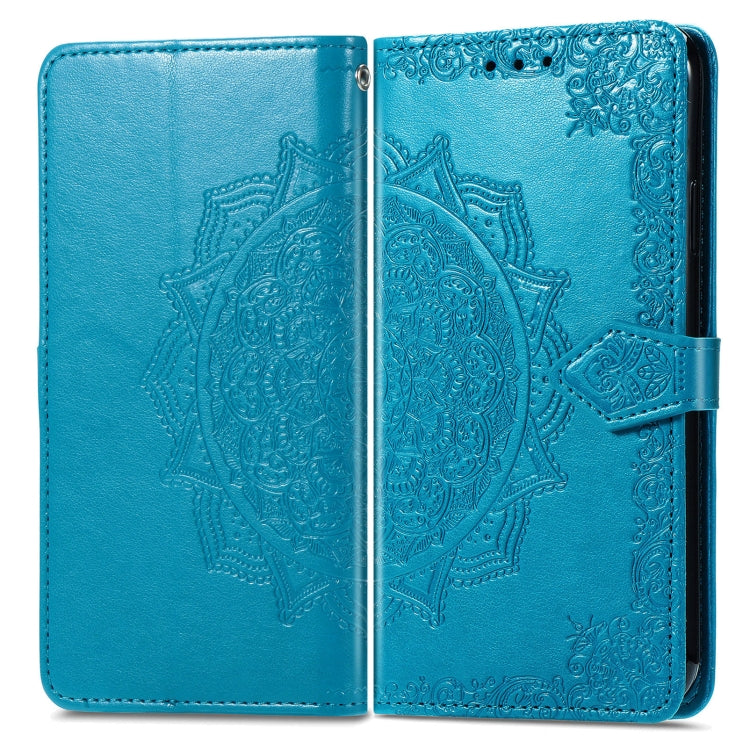 For Motorola Moto G24   Mandala Flower Embossed Leather Phone Case