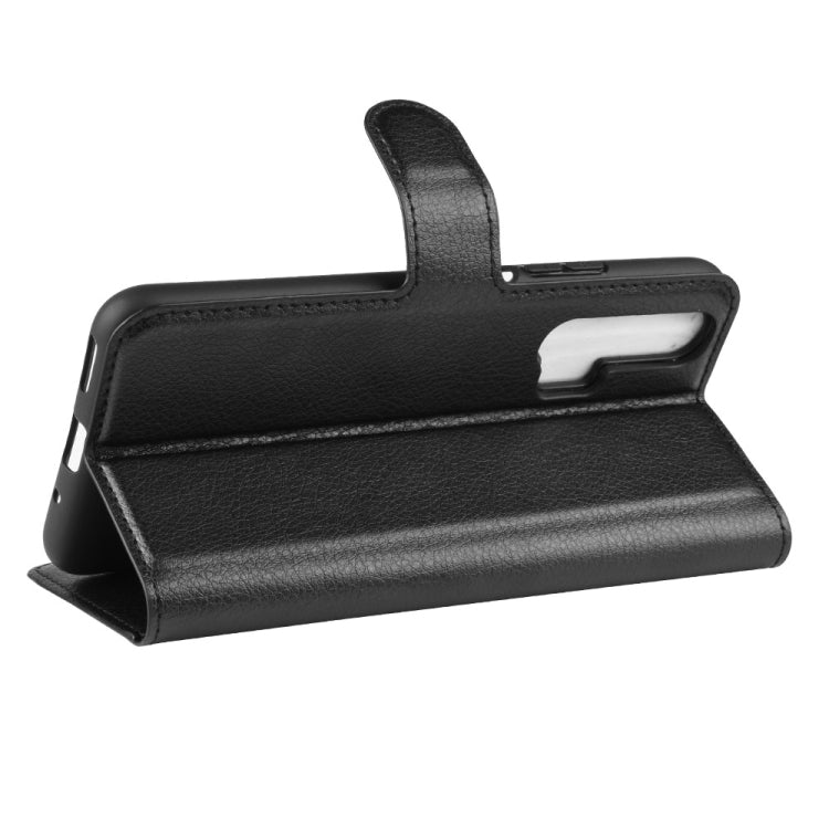 Litchi Texture Horizontal Flip Leather Case for Huawei Honor 20 Pro, with Wallet & Holder & Card Slots