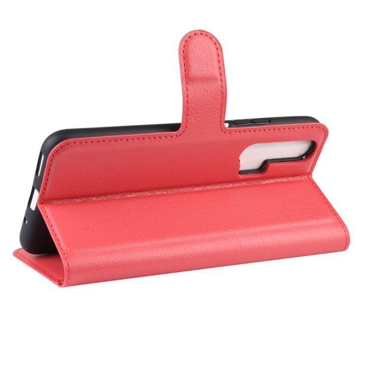 Litchi Texture Horizontal Flip Leather Case for Huawei Honor 20 Pro, with Wallet & Holder & Card Slots