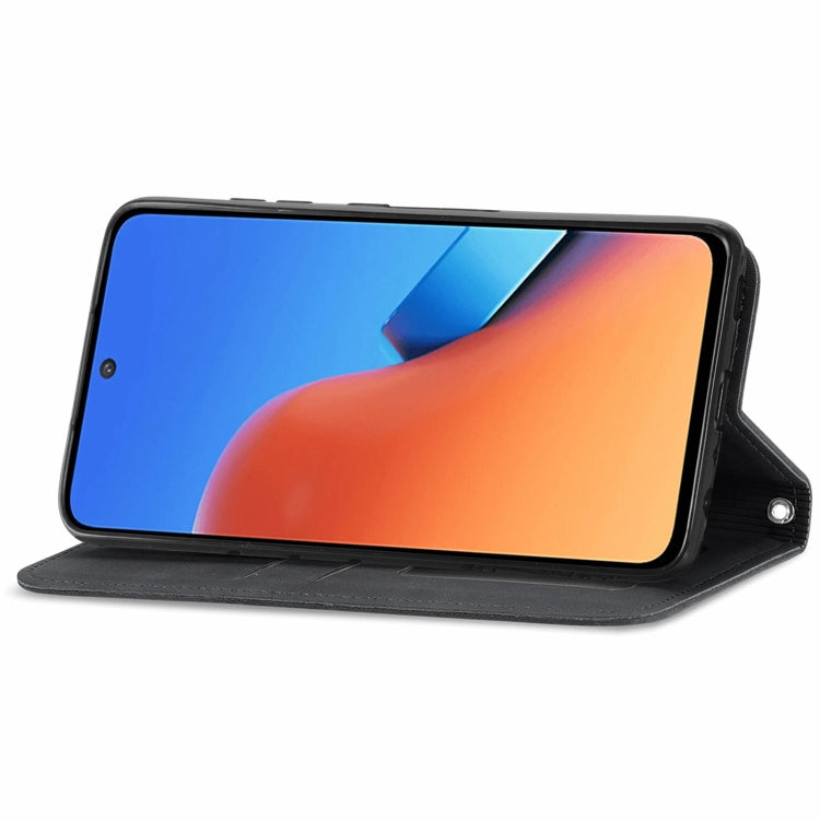 For Xiaomi Redmi 12 4G Retro Skin Feel Magnetic Flip Leather Phone Case