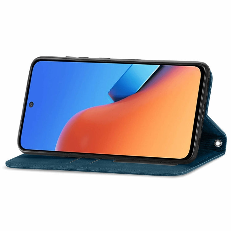 For Xiaomi Redmi 12 4G Retro Skin Feel Magnetic Flip Leather Phone Case