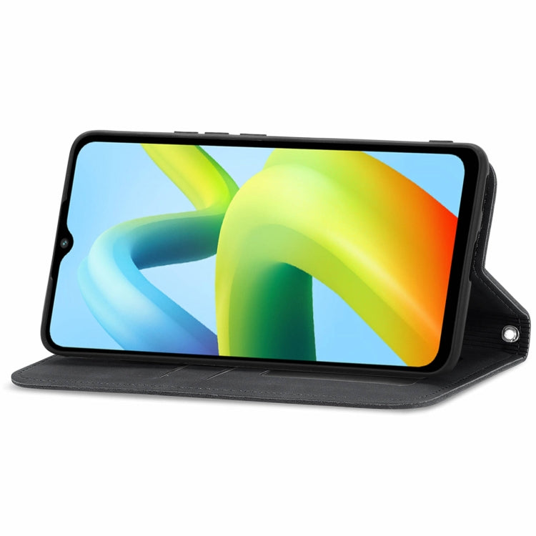 For Xiaomi Redmi A1+ Retro Skin Feel Magnetic Flip Leather Phone Case
