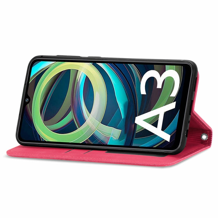 For Xiaomi Redmi A3 4G Retro Skin Feel Magnetic Flip Leather Phone Case