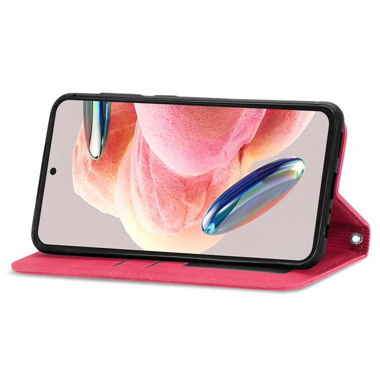 For Xiaomi Redmi Note 12 4G Retro Skin Feel Magnetic Flip Leather Phone Case