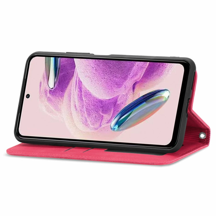 For Xiaomi Redmi Note 12S Retro Skin Feel Magnetic Flip Leather Phone Case