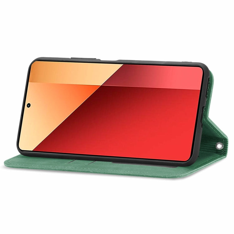 For Xiaomi Redmi Note 13 Pro 4G Retro Skin Feel Magnetic Flip Leather Phone Case