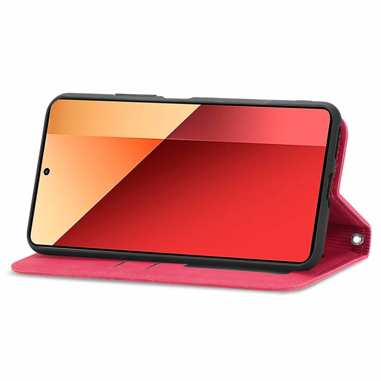 For Xiaomi Redmi Note 13 Pro 4G Retro Skin Feel Magnetic Flip Leather Phone Case