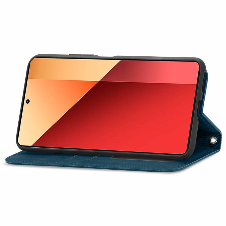 For Xiaomi Redmi Note 13 Pro 4G Retro Skin Feel Magnetic Flip Leather Phone Case