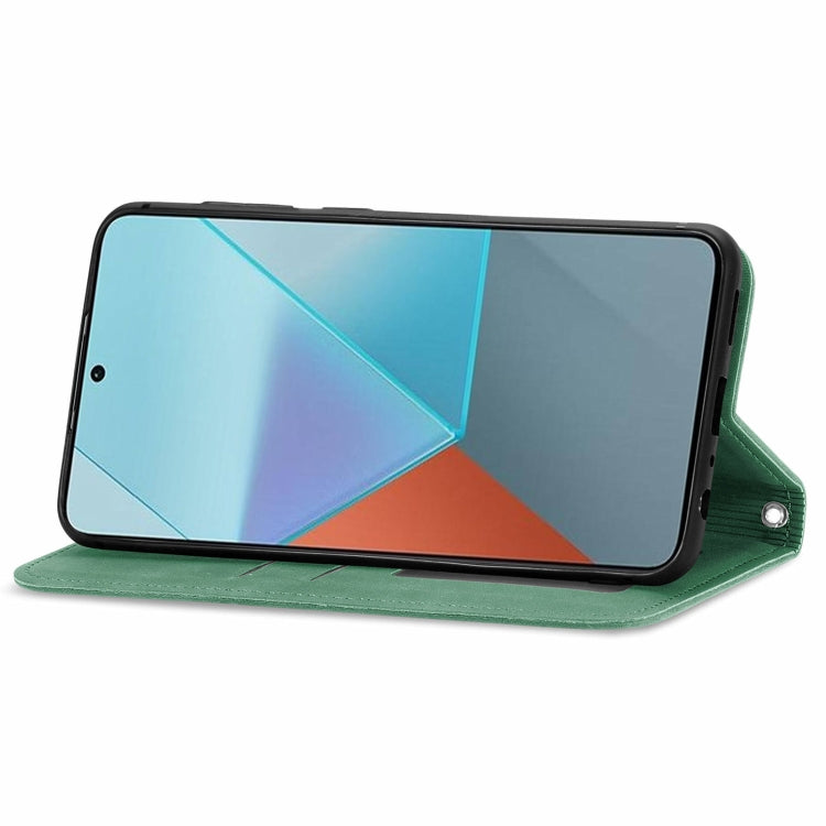 For Xiaomi Redmi Note 13 Pro 5G Retro Skin Feel Magnetic Flip Leather Phone Case