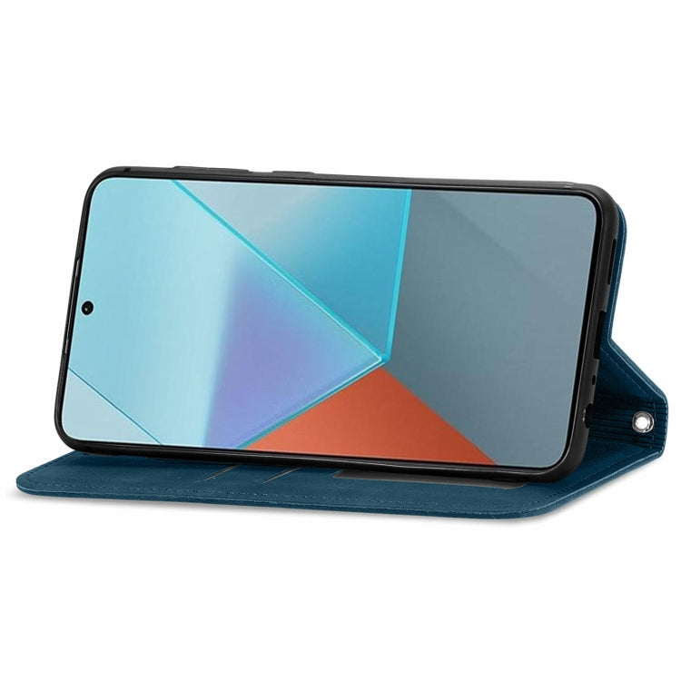 For Xiaomi Redmi Note 13 Pro 5G Retro Skin Feel Magnetic Flip Leather Phone Case