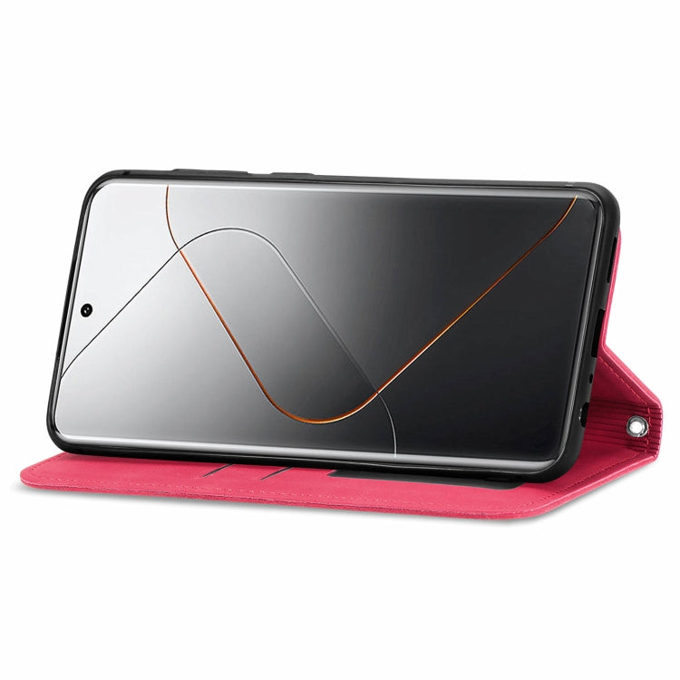 For Xiaomi  14 Pro Retro Skin Feel Magnetic Flip Leather Phone Case