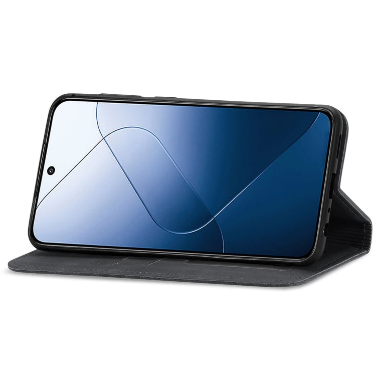 For Xiaomi 14 Retro Skin Feel Magnetic Flip Leather Phone Case