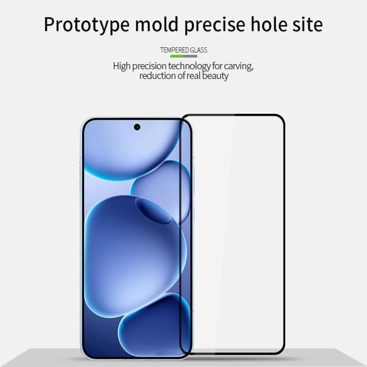 For OPPO Find X8s MOFI 9H 2.5D Full Screen Tempered Glass Film - Black