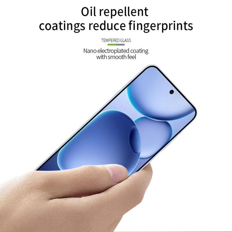 For OPPO Find X8s MOFI 9H 2.5D Full Screen Tempered Glass Film - Black