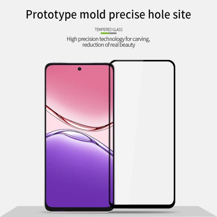 For OPPO A5 Pro 4G / 5G Global MOFI 9H 2.5D Full Screen Tempered Glass Film - Black