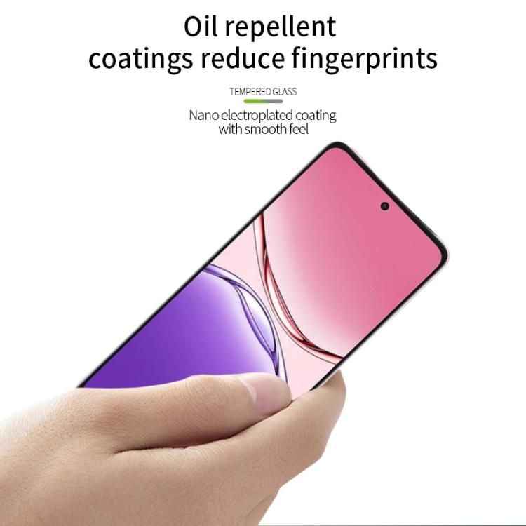 For OPPO A5 Pro 4G / 5G Global MOFI 9H 2.5D Full Screen Tempered Glass Film - Black