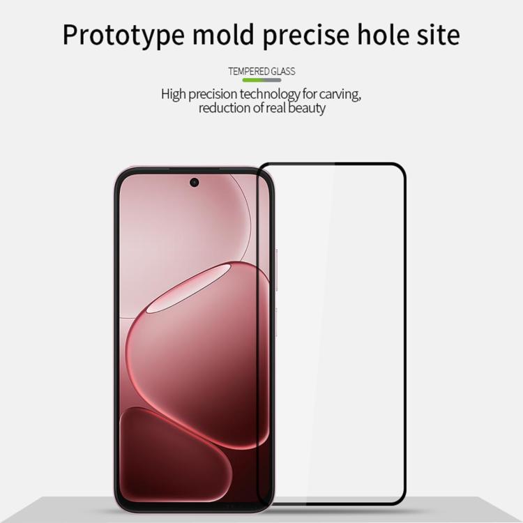 For OPPO A6 4G MOFI 9H 2.5D Full Screen Tempered Glass Film - Black