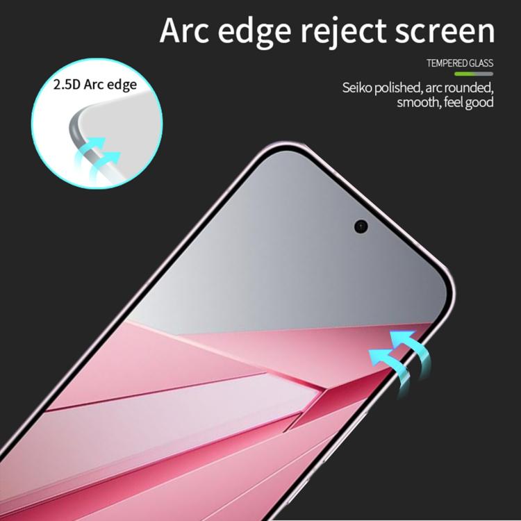 For OPPO K15 Pro+ MOFI 9H 2.5D Full Screen Tempered Glass Film - Black