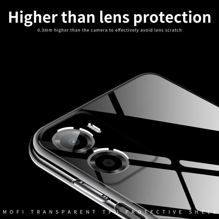 For Motorola Moto G05 / E15 MOFI Ming Series Ultra-thin TPU Phone Case - Transparent