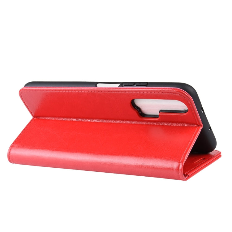 R64 Texture Single Fold Horizontal Flip Leather Case for Huawei Honor 20 Pro, with Holder & Card Slots & Wallet