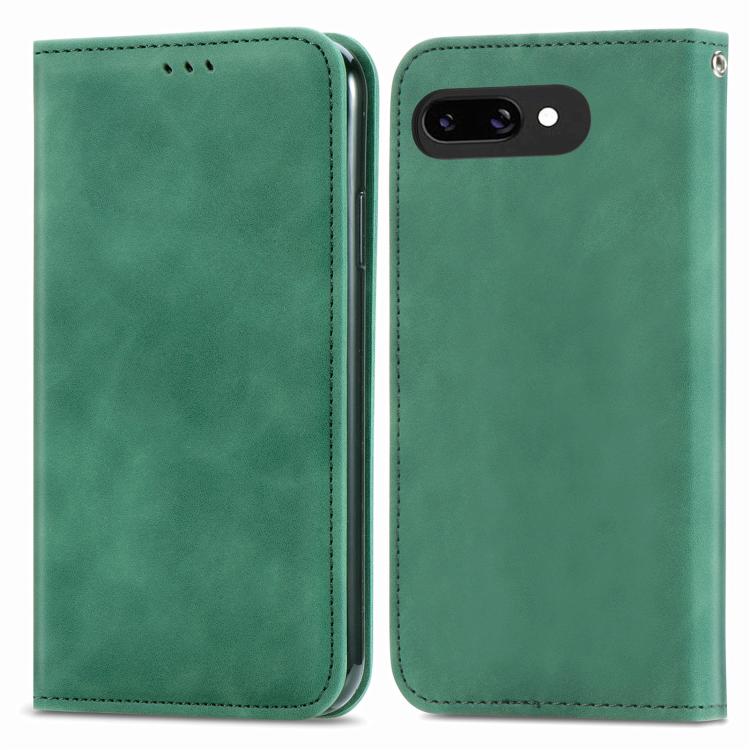 For Google Pixel 9a Retro Skin Feel Magnetic Flip Leather Phone Case