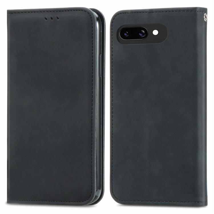 For Google Pixel 9a Retro Skin Feel Magnetic Flip Leather Phone Case