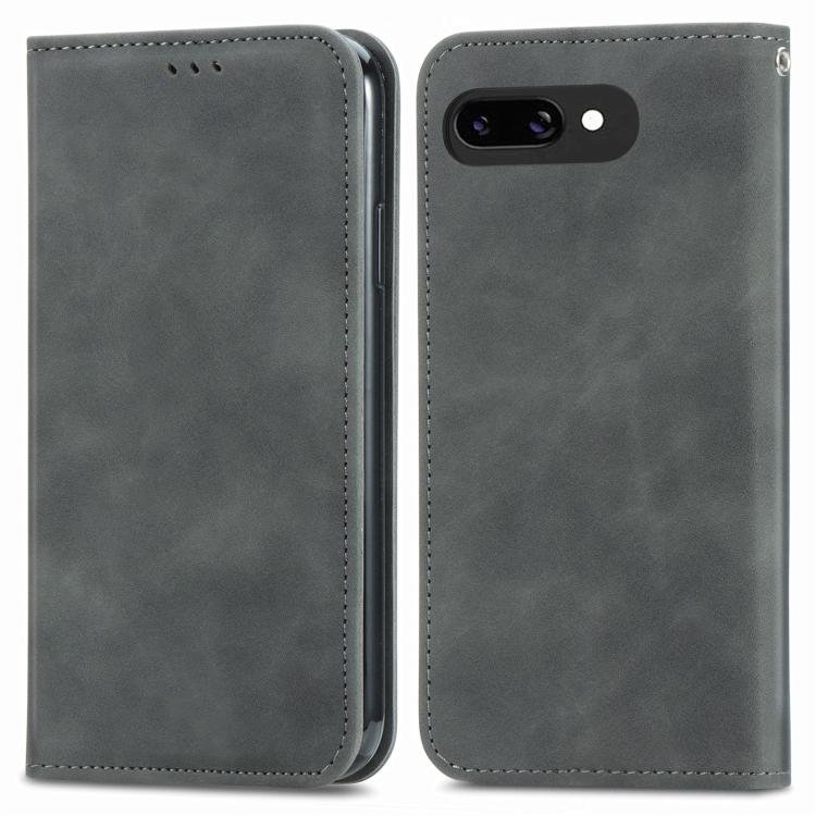 For Google Pixel 9a Retro Skin Feel Magnetic Flip Leather Phone Case