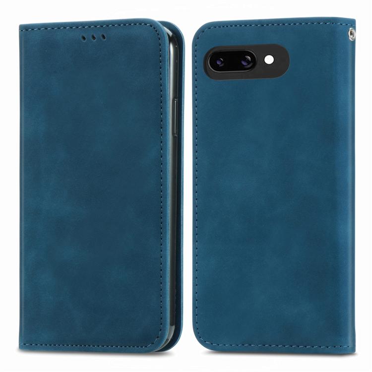 For Google Pixel 9a Retro Skin Feel Magnetic Flip Leather Phone Case