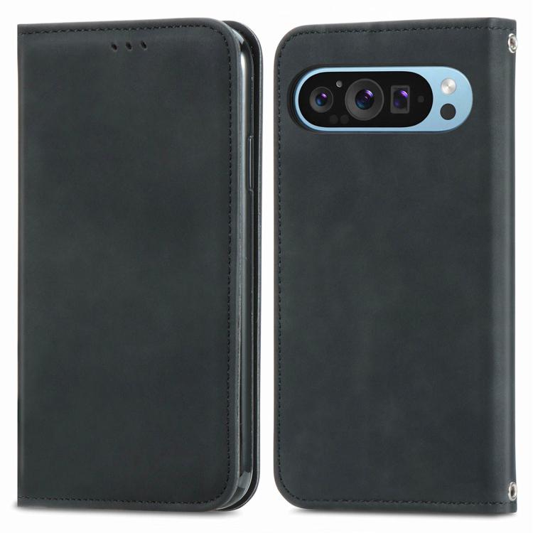 For Google Pixel 10 Pro XL Retro Skin Feel Magnetic Flip Leather Phone Case